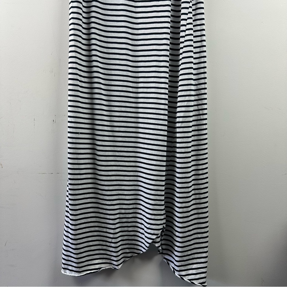 Frank & Eileen Tee Lab Sleeveless Striped Maxi/Midi Dress Navy & White - Picture 8 of 10